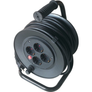 Namron Kabeltrommel InnendÃ¸rs 3G1,5 25M - 1504806