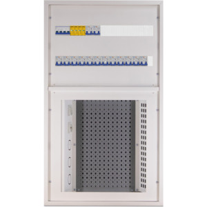 Cenika Fordelingsskap NEK700 2x25mod+Media 150m2 B55 H95 D15 - 1700407