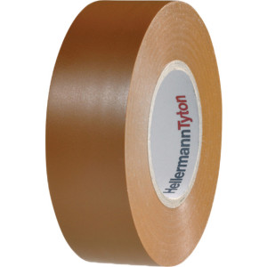 HellermannTyton Helatape Flex 1000 19mmx20m Brun - 1800373
