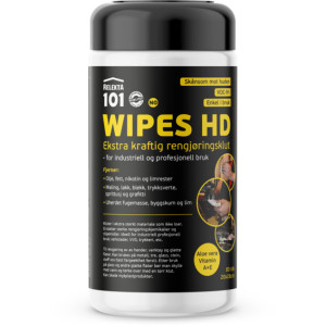 Relekta 101 Wipes HD 80 stk store lofrie kluter - 1804505