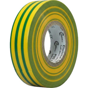 Namron Pro tape 19mmx20m Gul/GrÃ¸nn - 1832704