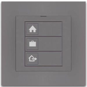 CTM Lyng mTouch Bryter Hjemme Borte Ute Aluminium Open P. - 4503123