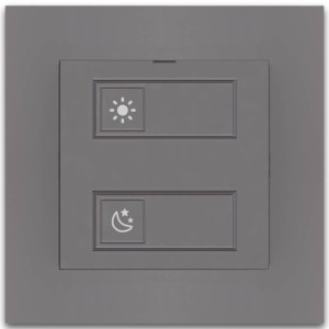 CTM Lyng mTouch Bryter Dag Natt Aluminium Open Protocol - 4503128
