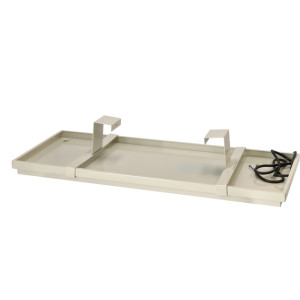 GrÃ¸ntKlima AS Kondensvannbrett Med Varme L790 x B355 x H40mm Hvit - 4900462