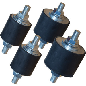 GrÃ¸ntKlima AS Vibrasjonsdempere CL50/CL60 Galvanisert 4pk - 4900796