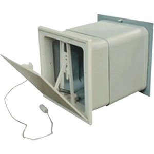 Flexit VEGGVENTIL MED TELESKOPKANAL 12-21CM 4X4 - 49017