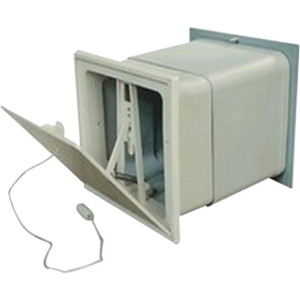 Flexit VEGGVENTIL MED TELESKOPKANAL 12-21CM 4X6 - 49018