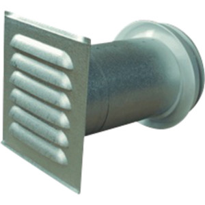 Flexit Veggventil Med Sjalusirist Aluz Ã˜100 220-400mm - 49097