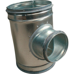 Flexit T-RÃ˜R MED PAKNING SV 125/125MM - 49150
