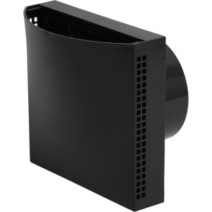 Flexit Ventil innvendig Aero 125 sort - 49200