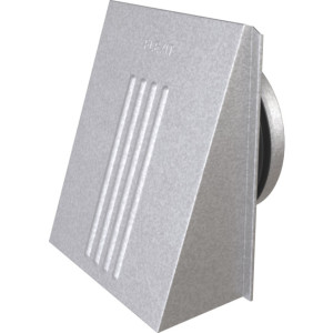 Flexit Kappe m/nippel stÃ¥l 6x6 Ã˜125 - 49213