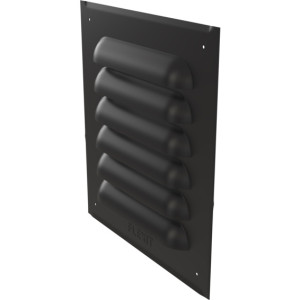 Flexit Sjalusirist flat stÃ¥l 150x150 sort - 49222