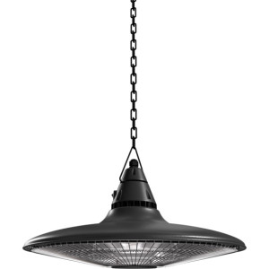 Namron Nedhengt Terrassevarmer Slim 1500w Sort - 5401343