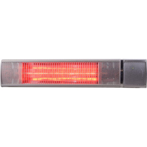 Namron Terrassevarmer m/Fjernkontroll 1500W SÃ¸lv - 5401345