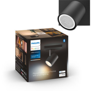 Philips Hue WA Runner Enkel Spot Utvidelse 4,2W Sort - 60786