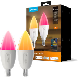 Govee RGBWW Smart LED Bulb E14 (2Pack) - 60886