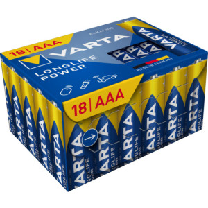 Batteri Varta Longlife Power LR03/AAA Cube 18 pk - 6283612
