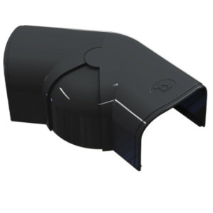 GrÃ¸ntKlima AS Optima T Flatbend Dreibart CPS75 75 x 56mm Sort - 70011