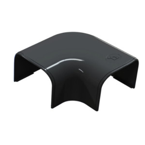 GrÃ¸ntKlima AS Optima T Flatbend CP75 75 x 56mm Sort - 70012