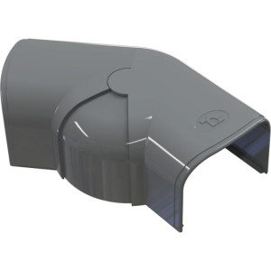 GrÃ¸ntKlima AS Optima T Flatbend Dreibart CPS75 75 x 56mm Antrasitt GrÃ¥ - 70026