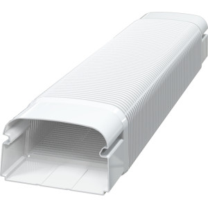 GrÃ¸ntKlima AS Optima T Overgang Fleksibel MF75 75 x 56mm Hvit - 70033