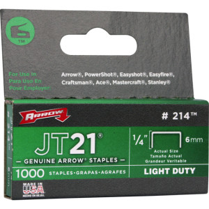 Arrow stifter 6mm JT21 1/4 - 88327