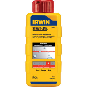 Kritt 227 gram rÃ¸d pulver Irwin - 91477