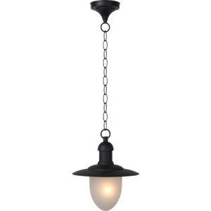 Lucide Aruba UtendÃ¸rs Pendellampe E27 25cm IP44 Sort - 91982
