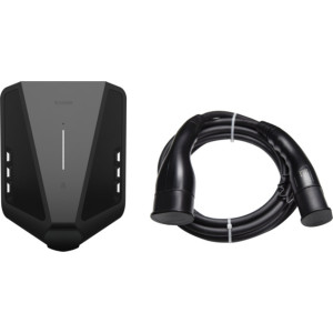 Easee Charge Max Sort og Namron Ladekabel 5m - 92517
