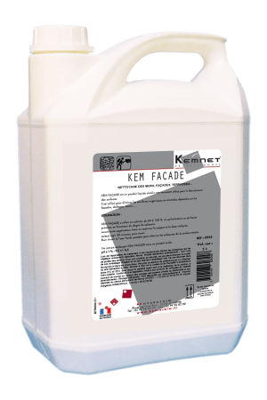 KEMNET - Nettoyant façades et murs KEM FACADE - Bidon de 20 litres - 003003402