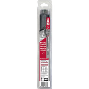 GYS - 12 Électrodes fonte Ø 2,5 - brochable - 083332