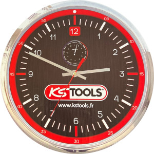 KS TOOLS KSTOOLS - Horloge murale 30cm - 10022