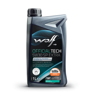WOLF - Huile moteur OFFICIALTECH 5W30 SP EXTRA  - Bidon de 1 litre - 1049358