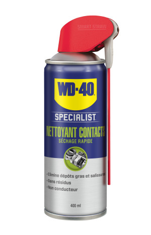 WD40 - Nettoyant Contact pour équipements électriques ou électroniques - aérosol de 400ml - 33368