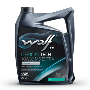 WOLF - Huile moteur OFFICIALTECH 10W30 MS EXTRA - Bidon de 5 litres - 8334252
