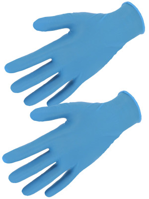 SINGER FRERES SINGER - Gant nitrile. Contact alimentaire. AQL 1,5. Boîte 100 gants - AUU4010XXL