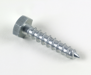 TOPCAR - 100 tirefonds tête six pans 8X50 - 571-8X50