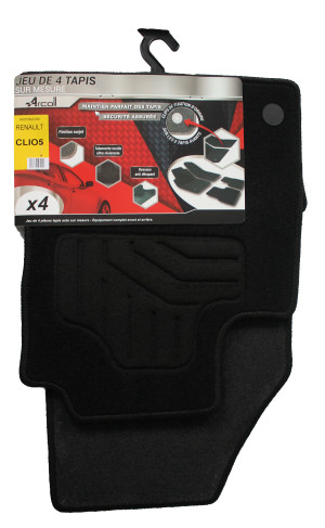 ARCOLL - 4 tapis Renault Clio 5 à partir de 06/2019