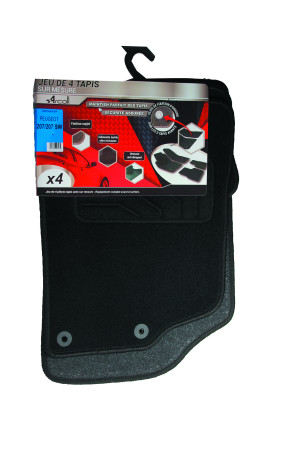ARCOLL - 4 tapis Peugeot 207 et Peugeot 207SW de 02/2006 à 2012