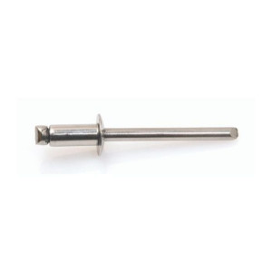 DEGOMETAL - 100 Rivets aveugles standards Inox A2/Inox A2 Tête Ronde Standard 4.8X10 - 105 148 101