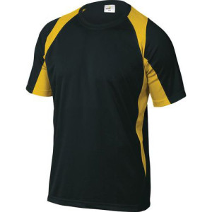 Panoply DELTA PLUS - Tee-shirt BALI Noir et Jaune - Taille M - BALINJTM