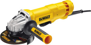 DEWALT - Meuleuse compacte 125 mm avec interrupteur à palette - 1400 watts - DWE4233-QS