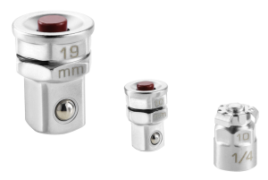 FACOM - Lot de 2 adaptateurs pour clé vers carré 1/4" et 1/2" - 467.ADAPT10-19