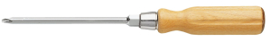 FACOM - Tournevis PH1 à manche bois 5x100mm longueur 200mm - ATHH.P1