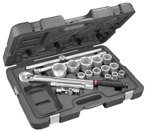 FACOM - Coffret "CAMION" puissance 3/4" version 6 pans - KL.500PB