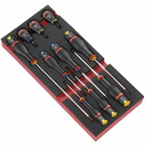 FACOM - Module mousse 10 tournevis Protwist Cruciforme - MODM.AT5PB
