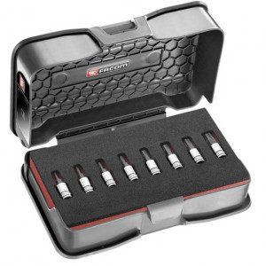 FACOM - Jeu embouts ogv grip 6 pans 1/4 - RTM.J8MGRPPB