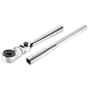 - Cliquet Facom 1/4" compact tête flexible 180° + rallonge 100mm - R.180PB