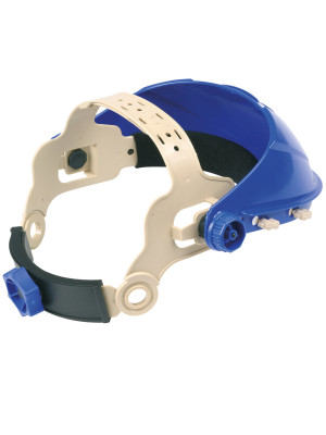 TOPCAR SINGER - Calotte de protection porte-visière bleu - FORCECAL