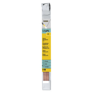 GYS - 5 baguettes cuivre phosphore 6% Ø 2MM - L. 333MM - 047181